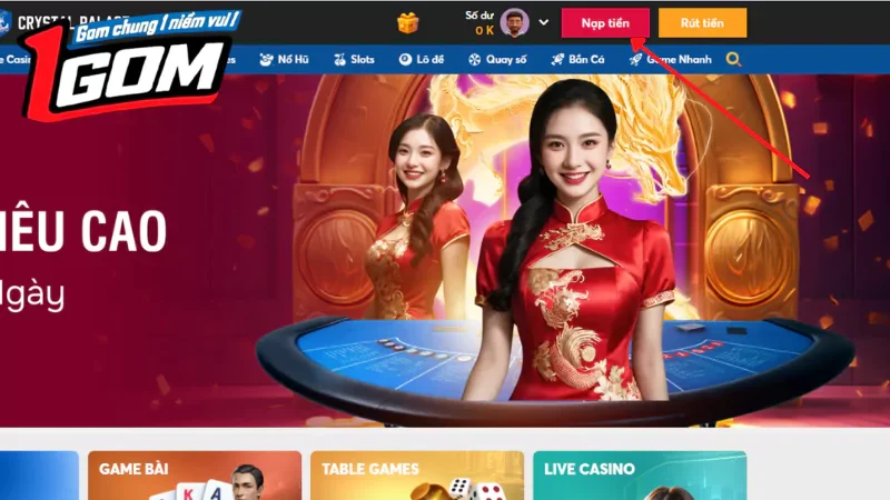 Hướng Dẫn Nạp/Rút Tiền Bong88 Chi Tiết Hướng dẫn gamer cách nạp tiền tại Bong88