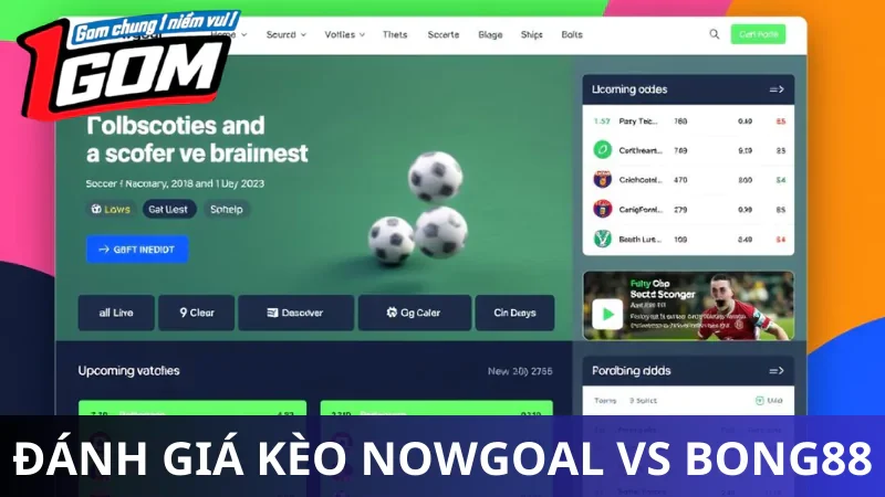 So Sánh Phân Tích Kèo Giữa Nowgoal Và Bong88