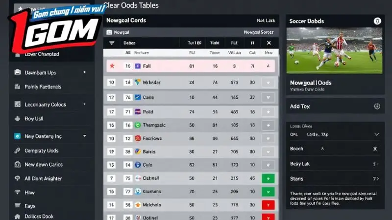 So sánh số lượng tỷ lệ kèo