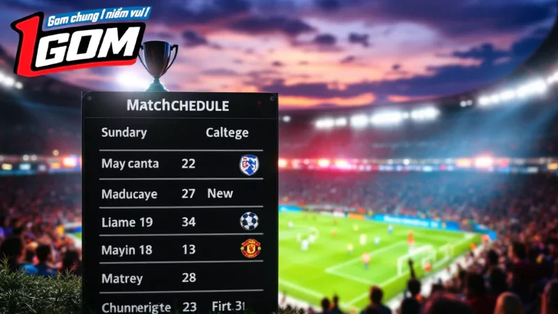 Giới thiệu về lịch thi đấu tại Nowgoal