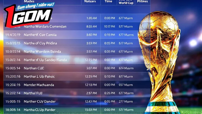 Cách lưu lịch thi đấu nhanh nhất